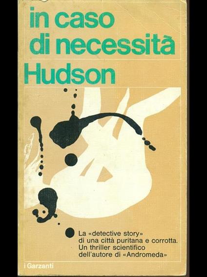 In caso di necessità - copertina