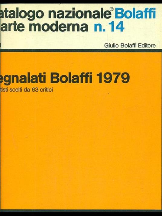 Segnalati bolaffi 1979 vol. 2 - copertina