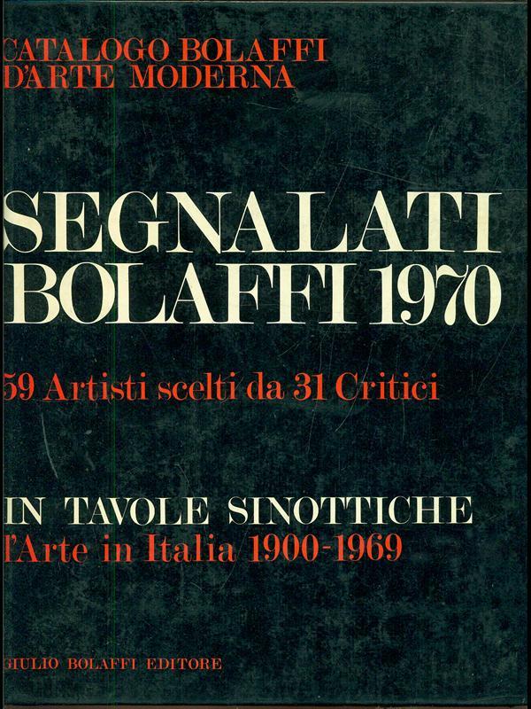 Segnalati Bolaffi 1970