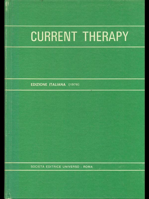 Current therapy. Edizione italiana