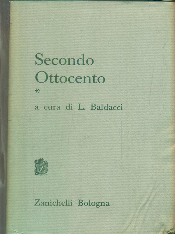 Secondo Ottocento I