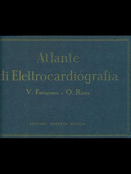Atlante di elettrocardiografia - Vittorio Fattorusso - copertina