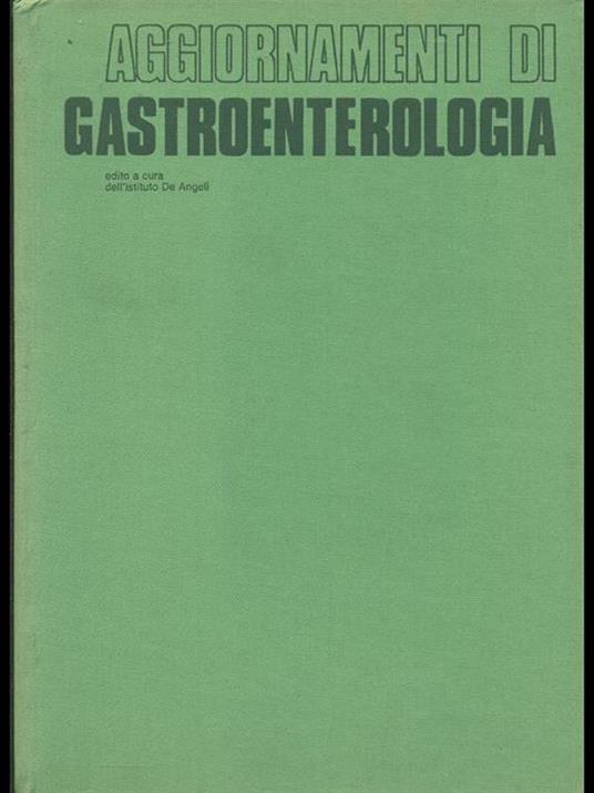 Aggiornamenti di gastroenterologia - copertina