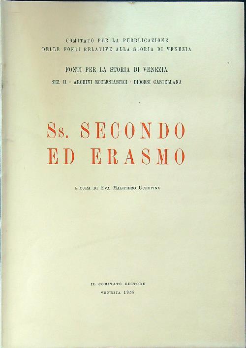 Ss. Secondo ed Erasmo. 1089-1199