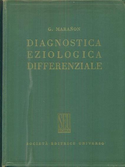 Diagnostica eziologica differenziale - copertina