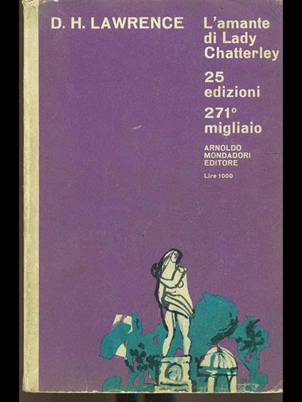 L' amante di lady Chatterley - David Herbert Lawrence - copertina