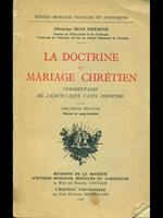 La doctrine du mariage chretien