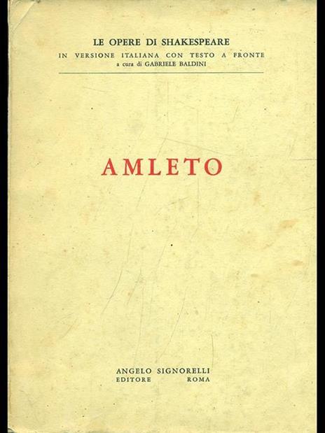 Amleto  - William Shakespeare - 5