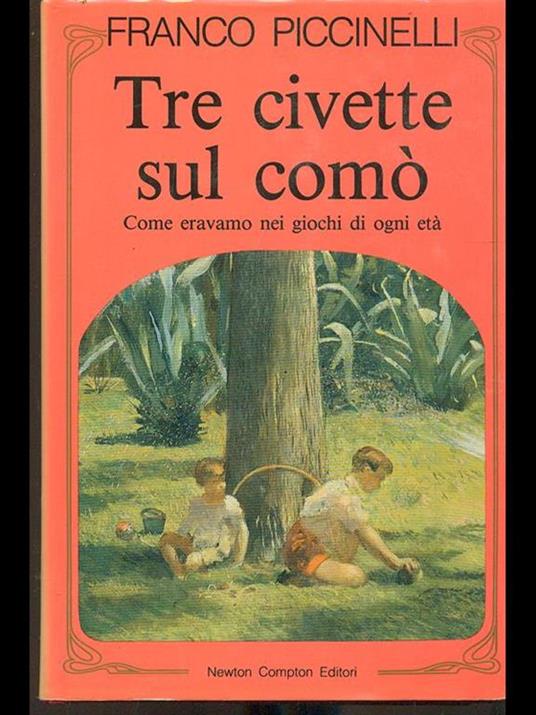 Tre civette sul comò - Franco Piccinelli - copertina