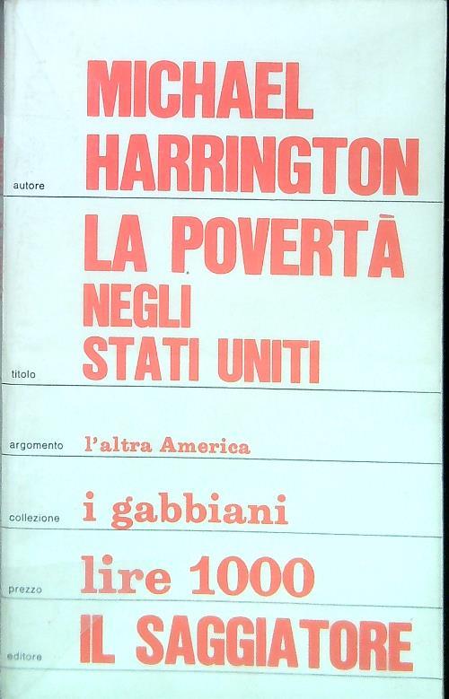 La povertà negli Stati Uniti