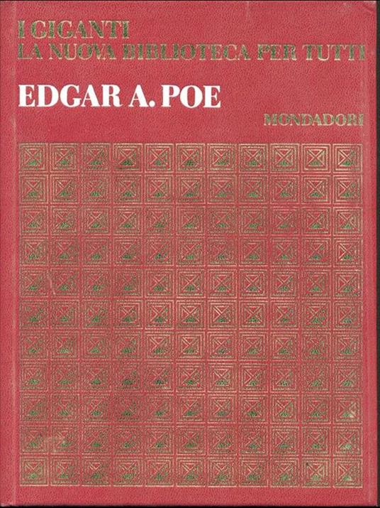 Edgar A. Poe - Edgar Allan Poe - copertina