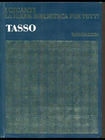 Tasso. Opere - Torquato Tasso - copertina