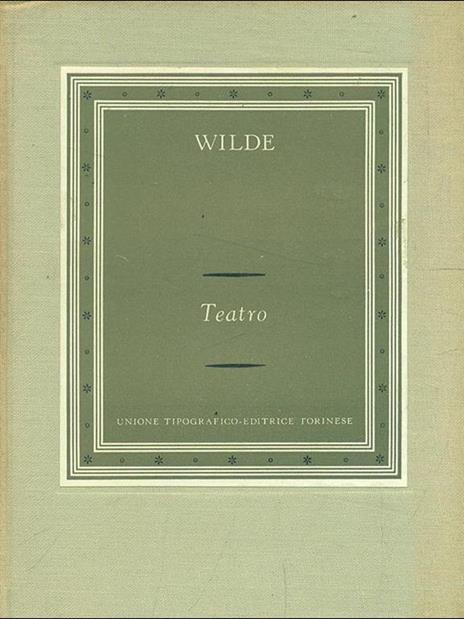 Teatro - Oscar Wilde - 5