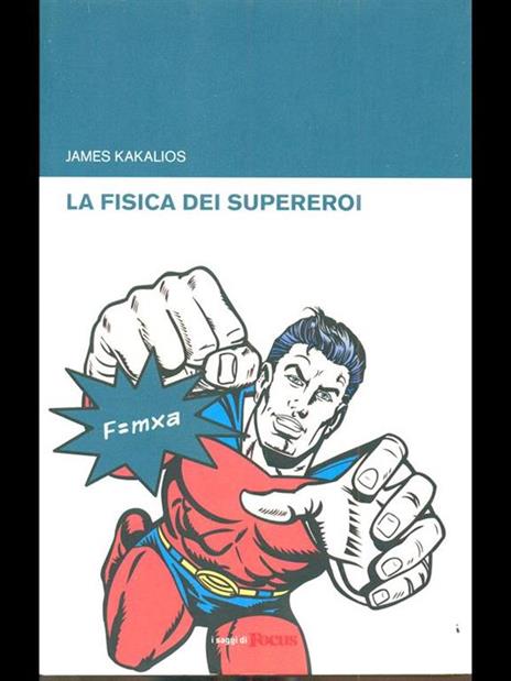 La fisica dei supereroi - copertina