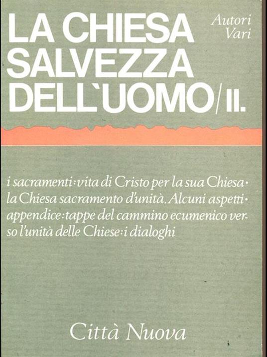 La Chiesa salvezza dell'uomo II - copertina