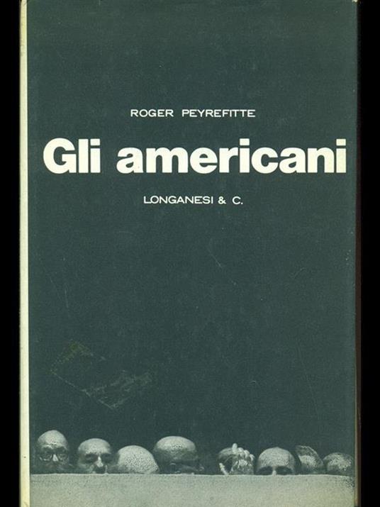 Gli  americani - Roger Peyrefitte - copertina