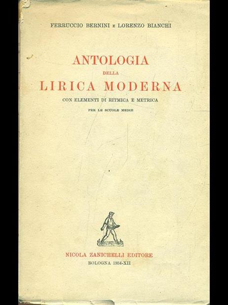 Antologia della lirica moderna - 4