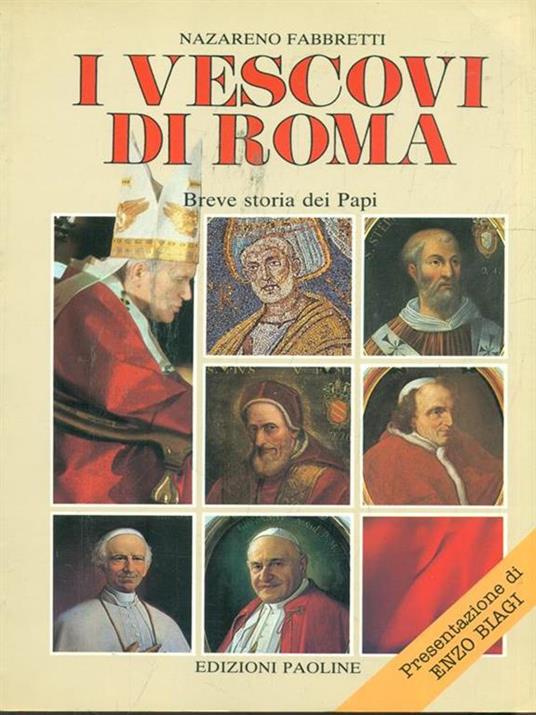 I Vescovi di Roma - Nazareno Fabbretti - copertina