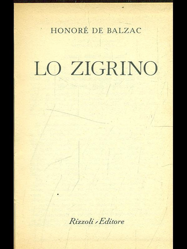 Lo zigrino