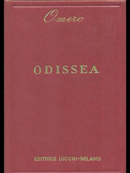 Odissea - Omero - copertina