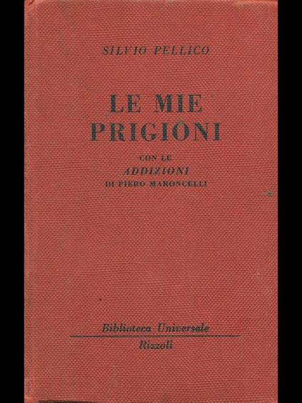 Le mie prigioni - Silvio Pellico - copertina