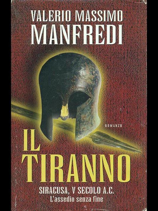 Il tiranno - Valerio Massimo Manfredi - copertina