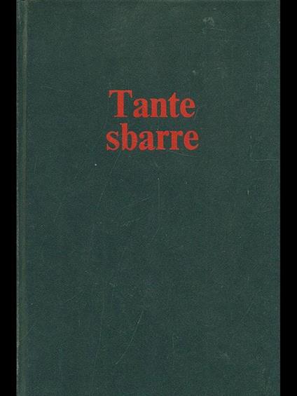 Tante sbarre - Leros Pittoni - copertina