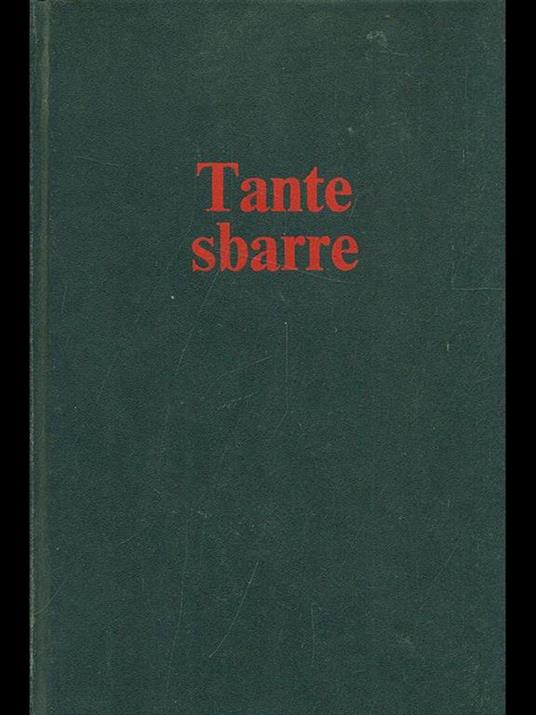 Tante sbarre - Leros Pittoni - copertina