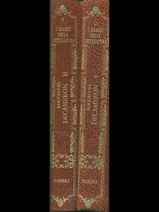 Decameron. 2 volumi - Giovanni Boccaccio - copertina