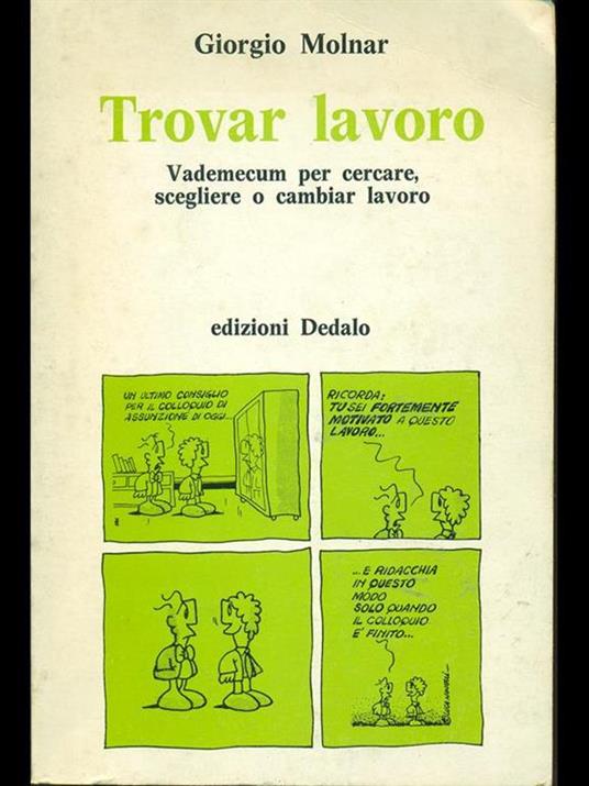 Trovar lavoro - copertina
