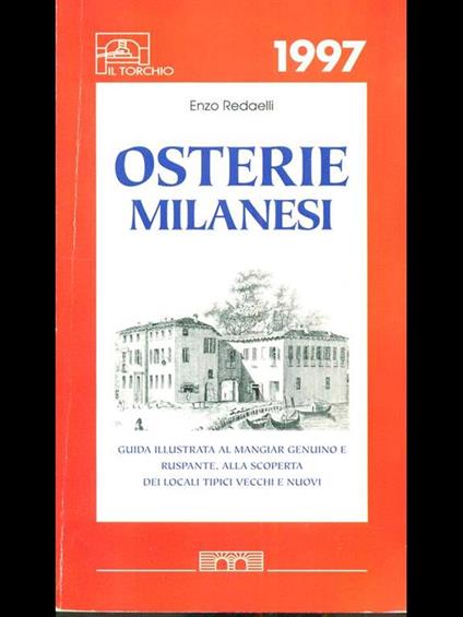 Osterie milanesi 1997 - copertina