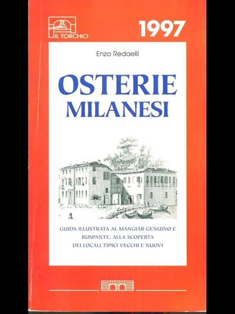 Osterie milanesi 1997 - copertina