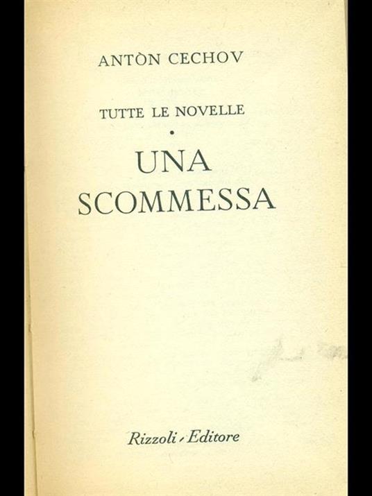 Una scommessa - Anton Cechov - 5