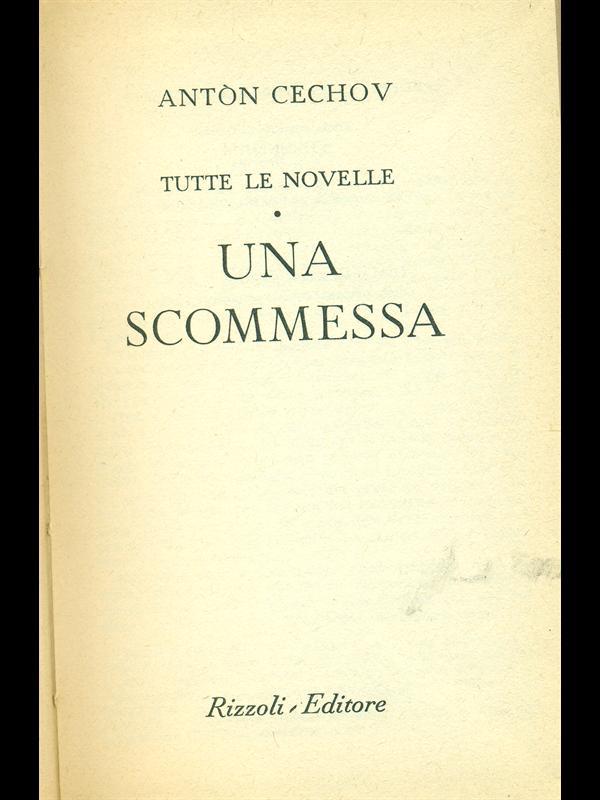 Una scommessa