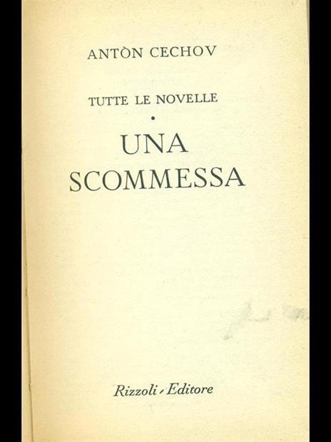 Una scommessa - Anton Cechov - 6