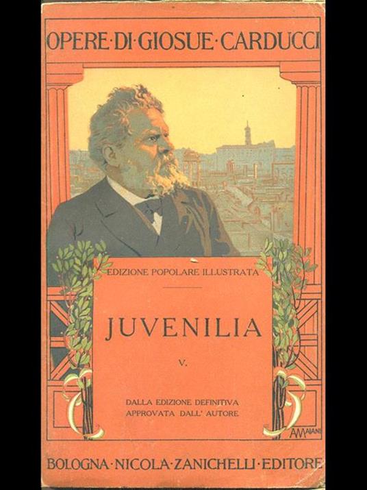 Juvenilia V - Giosuè Carducci - copertina