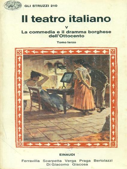 Il teatro italiano - copertina