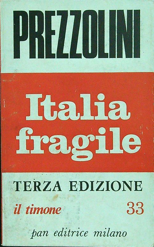 Italia fragile