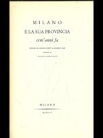 Milano e la sua provincia cent'anni fa