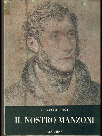 Il nostro Manzoni - Giovanni Titta Rosa - copertina
