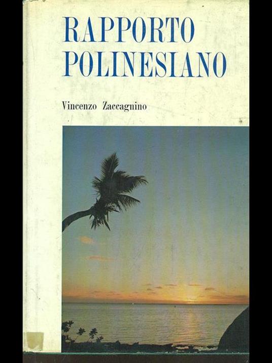 Rapporto polinesiano - Vincenzo Zaccagnino - copertina