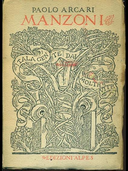 Manzoni - Paolo Arcari - copertina