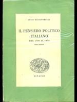 Il pensiero politico italiano dal 1700 al 1870