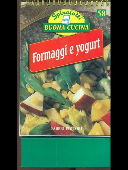 Formaggi e yogurt - copertina