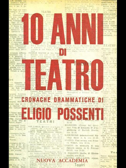 10 Anni di teatro - Eligio Possenti - 7