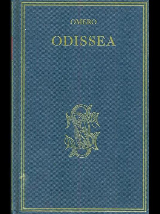 Odissea - Omero - copertina