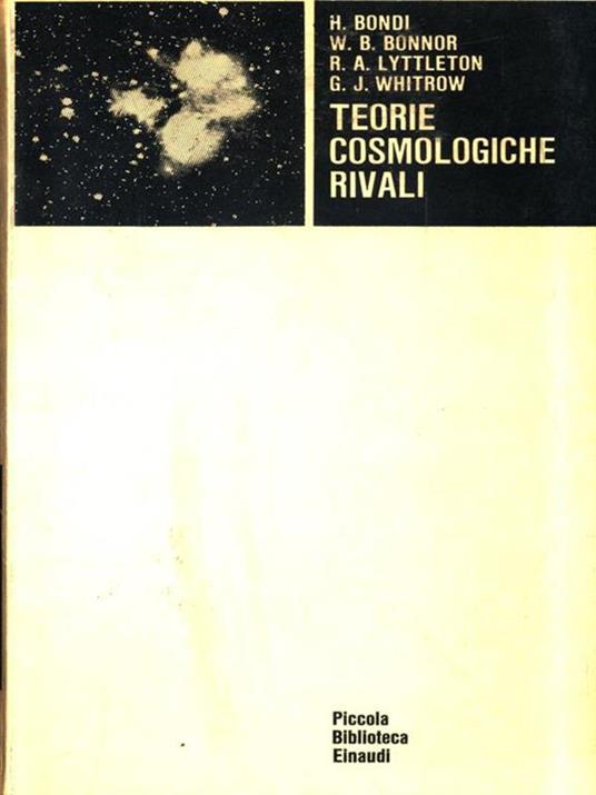 Teorie cosmologiche rivali - copertina