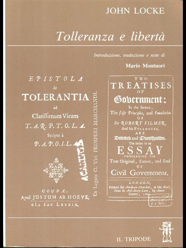 Tolleranza e libertà