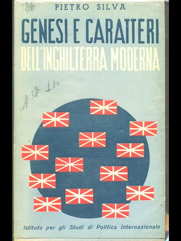 Genesi e caratteri dell'Inghilterra moderna