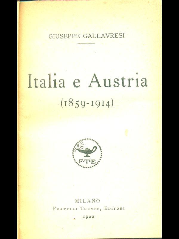Italia e Austria 1859-1914